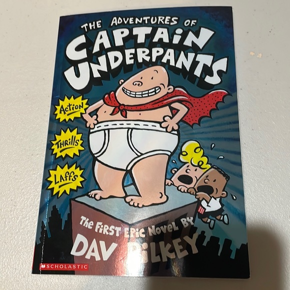 The Adventures of Captain Underpants by Dav Pilkey - Picture 1 of 3